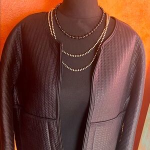 Max studio sport zipped jacket. Sz L